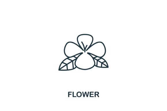 Flower Icon from Garden Collection: A Versatile Design Element for Modern Creatives