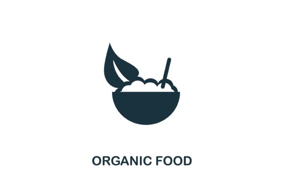 Organic Food Icon: A Practical Creative Asset for Modern Design Projects