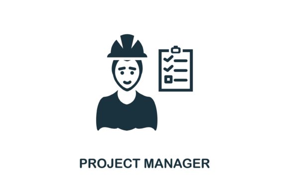 Project Manager Icon: A Versatile Design Asset