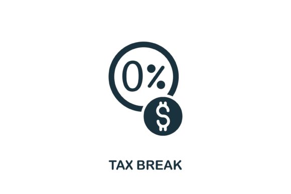 Tax Break Icon: A Practical Resource for Web Design and Infographics