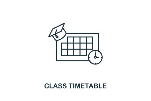 Understanding the Class Timetable Icon: A Modern Tool for Organization in Education
