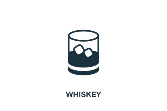 Whiskey Icon: A Versatile Design Asset for Creative Projects